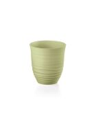6 Verres bas Tierra vert algue - 9,5x9x9 cm