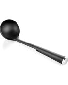 Ensemble de cuisine guzzini de 5 louches avec base chrome - 19 x h35 cm