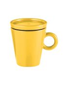 Tasse à café de voyage Coffee&Go ocre - 6,5x5,8x7,5 cm