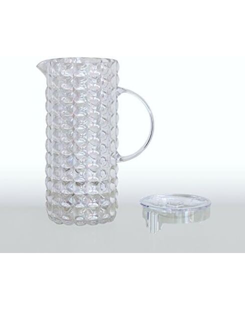 Carafe Tiffany transparente - 25,5x11,5 cm