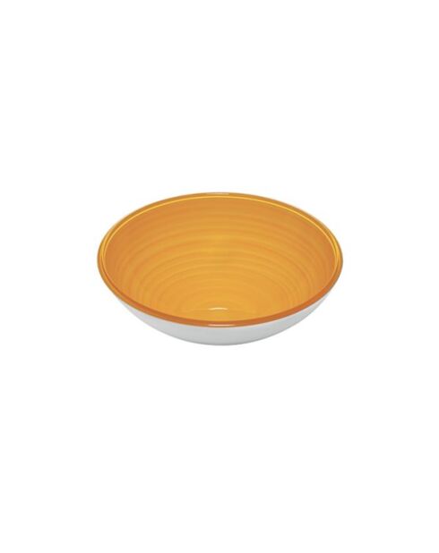 Bol S Twist ambre -27,5 x 8,7 cm