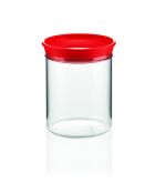 Bocal rouge vif - 1 L - 14,4x0x12,2 cm