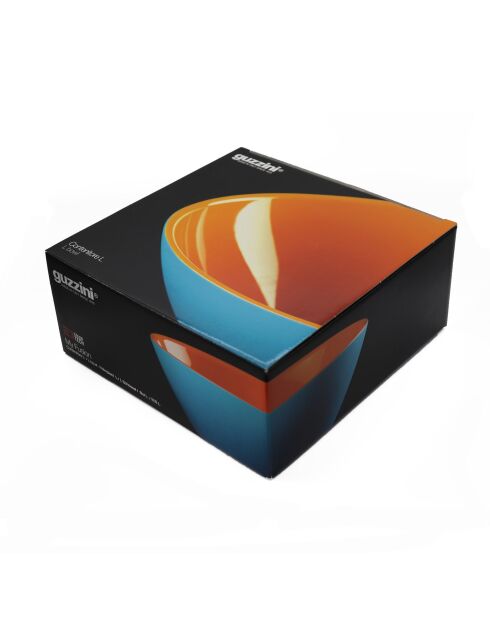 Contenant My Fusion bleu/orange - D.25 cm