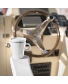 Tasse à café de voyage Coffee&Go blanche - 6,5x5,8x7,5 cm