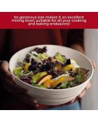 Grand récipient avec couvercle Tierra taupe - 30xh13 cm