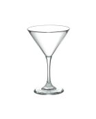 6 Verres à cocktail transparents - 14,5x9,5 cm