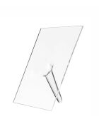 Vase pour fleur simple Si Single transparente - 18x11x25cm - 25x11x18 cm