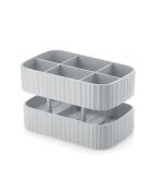Drain&Safe grijze bestekbak - 11x10x17 cm