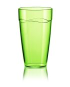 Verre à boisson vert pomme - 13,5x0x8 cm