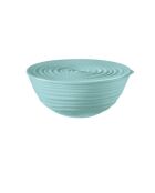 Tierra salbeigrüner Behälter M mit Deckel - 18xh7,6 cm