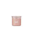 Roze ovale pot met perzikbloesem om de versheid te behouden - 0,5 L - 12,5x9,5x12,5 cm