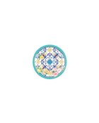 Assiette à dessert Flower&Lemon assortie - D.21,5 cm