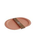 Plateau M Tierra terracotta pâle - 2x26x39 cm