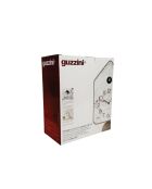 Horloge murale QQ-Up en marbre avec pendule gris foncé - 18,8x9,8xh37 cm