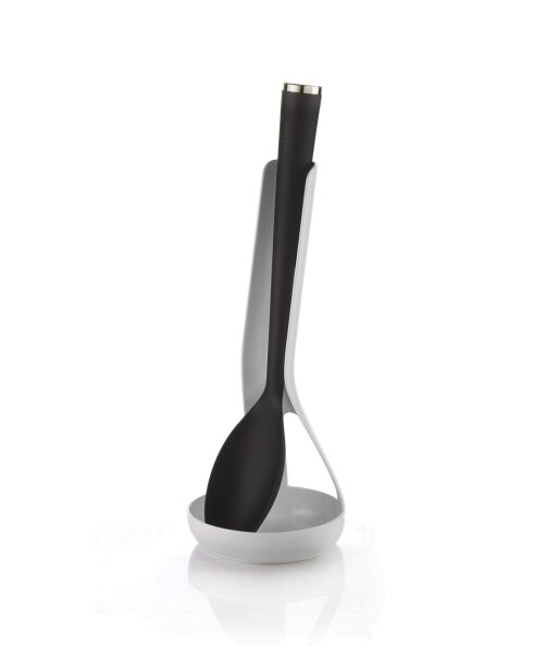 Repose-cuillère vertical Chef Line gris - 12x28,8 cm
