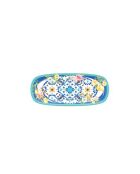 Petit plateau rectangulaire Flower&Lemon assorti - 39,5x16,5x2,5 cm