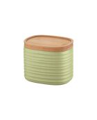 S Tierra zeewier groene pot - 11x9,4x12,3 cm