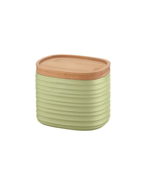 S Tierra zeewier groene pot - 11x9,4x12,3 cm