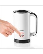 Elektrischer Milchaufschäumer für schwarzen Cappuccino - 19x10,5x14 cm