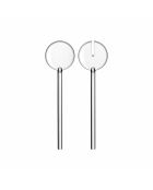Tiffany Salatbesteck transparent - 2x4 cm
