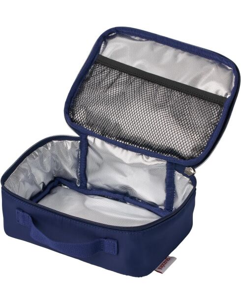 Breeze Isoliertasche für Snacks und Kosmetik Mediterranblau - 15x7 cm
