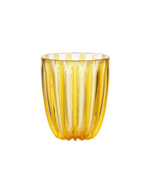 Gobelet bas Dolce Vita (ISCC+) ambre - 10x8,5 cm