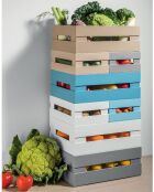 Boîte de rangement XL Tidy&Store argile noire - 15x10x5 - 15x31x45 cm