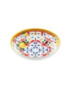 Assiette creuse Flower&Lemon assortie - 5,3x21,5 cm