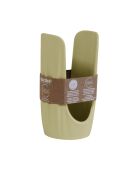 Tierra zeewiergroene glashouder - 18,5x10,3x9,5 cm