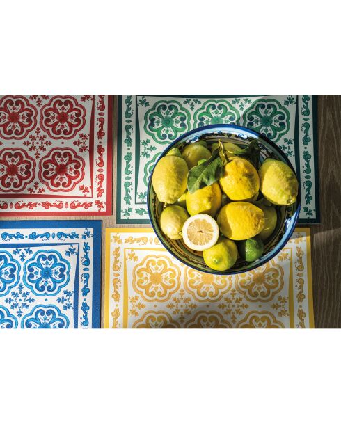 Set de table en polyuréthane Blues améthyste - 1,8x33x44 cm