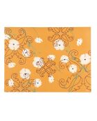 Fusion amberkleurige placemat van polyurethaan - 1,8x33x44 cm