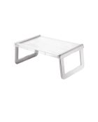 Plateau de lit transparent - 58x35xh23,5 cm
