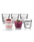 Lot 6 verres Everyday transparent - 9x8,5 cm