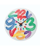 Horloge murale Art Time assortie - 4,5x60x60 cm