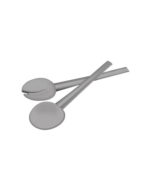 Servidores de ensalada gris oscuro - D.20 cm