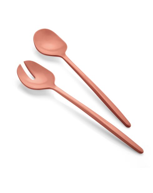 Servidores para ensaladas Tierra, terracota clara, 2x0x28 cm