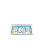 Plateau rectangulaire avec poignées Flower&Lemon assorti - 47,7x34x5,3 cm