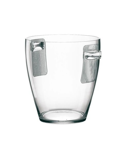 Transparante champagne-emmer - 19x21 cm