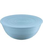 Tierra großer Behälter mit Deckel puderblau - 30xh13 cm