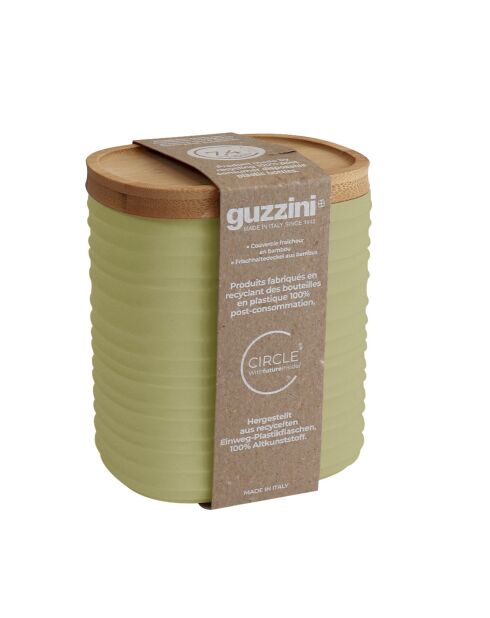 M Tierra grünes Glas mit Meeresalgen, 15 x 9,4 x 12,3 cm