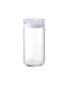 Tarro transparente XL - 1,5 L - 22,4 x 10,6 x 10,6 cm