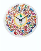 Horloge murale Nature Time assortie - 4,5x60x60 cm