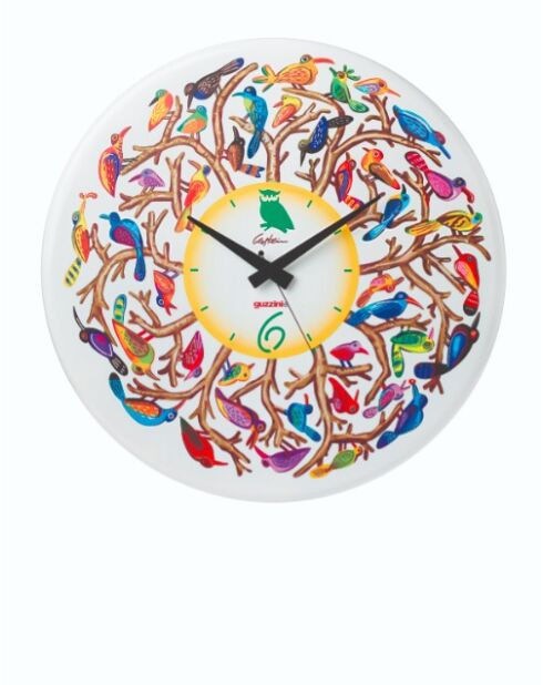 Horloge murale Nature Time assortie - 4,5x60x60 cm
