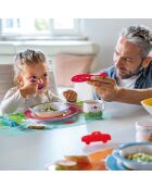 3er-Set, passendes Abenteuerpark-Besteck für Mädchen, 16 cm