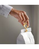 Ensemble de 5 clips éco Infinite assorti - 2 large: 8,2x2,9x5 cm/3 small : 5,5x2x3 cm