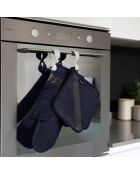 Ensemble de 5 clips éco Infinite assorti - 2 large: 8,2x2,9x5 cm/3 small : 5,5x2x3 cm