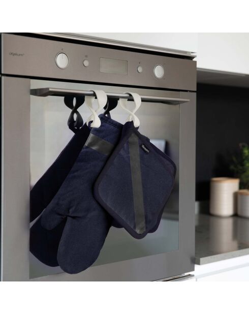 Set mit 5 verschiedenen Infinite Eco Clips — 2 große: 8,2 x 2,9 x 5 cm/3 kleine: 5,5 x 2 x 3 cm