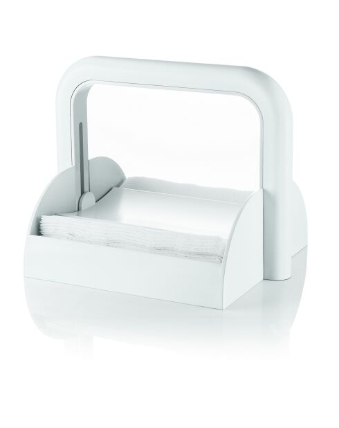 Porte-serviettes blanche - 17x18x21,5 cm