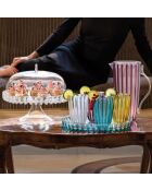 Plateau rond Dolcevita  turquoise - 3,5x31 cm