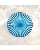 Plateau rond Dolcevita  turquoise - 3,5x31 cm